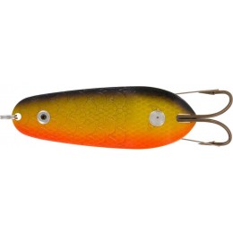 Блесна Kuusamo Rasanen 70 10гр цвет Tapas Olive, BL/G/O-B, UV незацепляйка