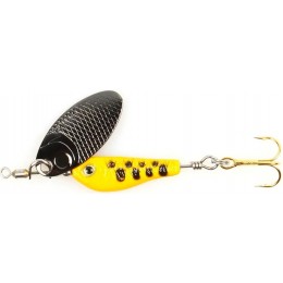 Блесна Smith Niakis 4гр цвет 24 Yellow Black