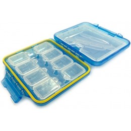 Коробка Meiho Akiokun Waterproof FB-480 Clear Blue 107х93х35мм