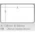Коробка Meiho Slit Form Case F-9 Clear 146x103x23мм