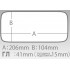 Коробка Meiho Slit Form Case LL Clear 214x118x45мм