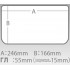 Коробка Meiho Slit Form Case SC-3020NDDM Clear 255x190x60мм