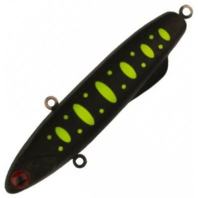Воблер Madness Vib Shiriten Baguette 80S цвет R02-Matte Black Yamame