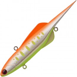 Воблер Madness Vib Shiriten Magic Dart 120S цвет R09-Ginpun Orange Back Yamame
