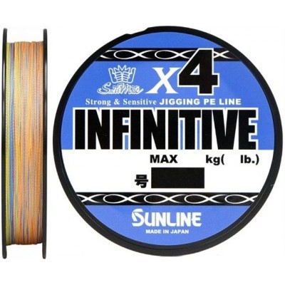 Плетенка Sunline Infinitive X4 200м Multicolor #2.5 0,260мм