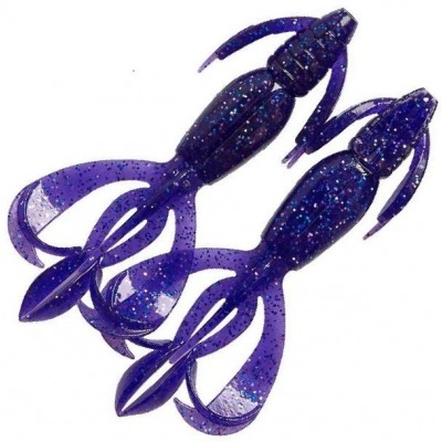 Силиконовая приманка Keitech Crazy Flapper 2.0" цвет EA04S Violet (8шт)