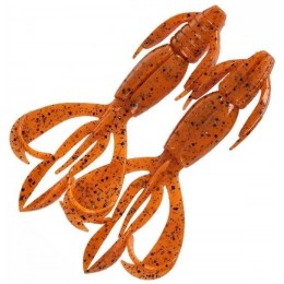 Силиконовая приманка Keitech Crazy Flapper 2.0" цвет EA13S Spicy Mustard/Blue (8шт)