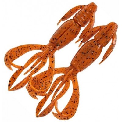Силиконовая приманка Keitech Crazy Flapper 2.4" цвет EA13S Spicy Mustard/Blue (10шт)