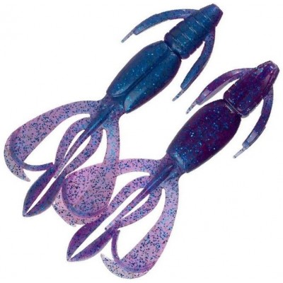 Силиконовая приманка Keitech Crazy Flapper 2.4" цвет EA14T Clear Morning Dawn (10шт)