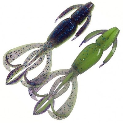 Силиконовая приманка Keitech Crazy Flapper 2.0" цвет PAL06T Violet Lime Berry (8шт)