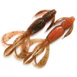 Силиконовая приманка Keitech Crazy Flapper 2.8'' цвет 520T Green Pumpkin Orange Gold (8шт)