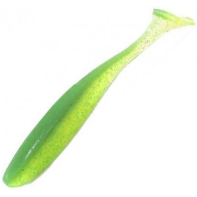 Силиконовая приманка Keitech Easy Shiner 6.5" цвет 424T Lime Chartreuse (3шт)