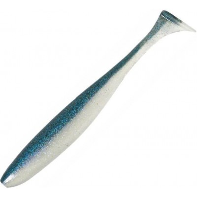 Силиконовая приманка Keitech Easy Shiner 8.0" цвет EA22T Electric Silver Shiner (2шт)