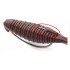 Силиконовая приманка Keitech Flapper Grub 4.0" цвет 424S Lime/Chartreuse (7шт)