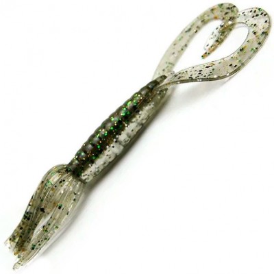 Силиконовая приманка Keitech Little Spider 3.5'' цвет 416T Silver Flash Minnow (5шт)