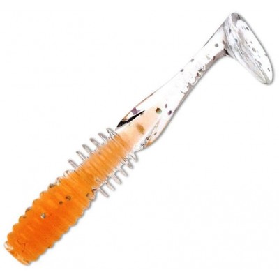 Силиконовая приманка Megabass Rocky Fry P Vib-Tail 2.0'' цвет Peach Glow Core (5шт)