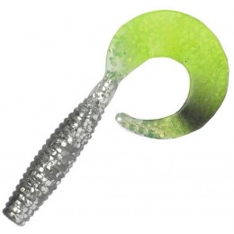 Силиконовая приманка Wake Grub 3.5" цвет NEON SCALES 152 (10шт)