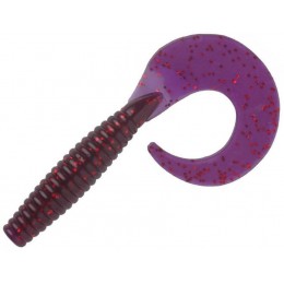 Силиконовая приманка Wake Grub 5.5" цвет PURPLE 086 (5шт)