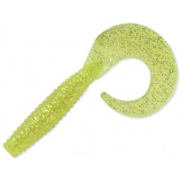 Силиконовая приманка Wake Grub 5.5" цвет SEA GREEN 074 (5шт)