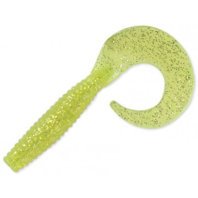 Силиконовая приманка Wake Grub 5.5" цвет SEA GREEN 074 (5шт)
