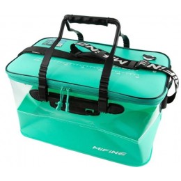 Сумка-кан Mifine YD2645 45х26х25см бирюзовый пвх 30л