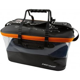 Сумка-кан Mifine YD2850 50х28х27см чёрный пвх 38л
