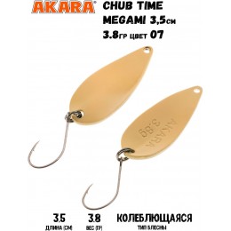 Блесна Akara Chub Time Megami 35 3,8 гр цвет 07