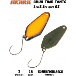 Блесна Akara Chub Time Tanto 30 2,8 гр цвет 02