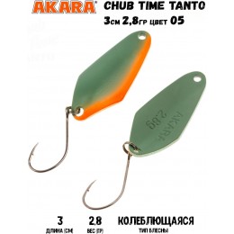 Блесна Akara Chub Time Tanto 30 2,8 гр цвет 05