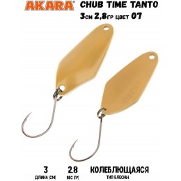 Блесна Akara Chub Time Tanto 30 2,8 гр цвет 07
