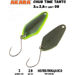 Блесна Akara Chub Time Tanto 30 2,8 гр цвет 08