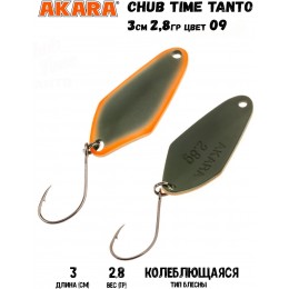 Блесна Akara Chub Time Tanto 30 2,8 гр цвет 09