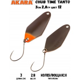Блесна Akara Chub Time Tanto 30 2,8 гр цвет 12