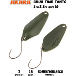 Блесна Akara Chub Time Tanto 30 2,8 гр цвет 16