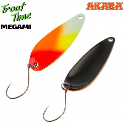 Блесна Akara Trout Time Megami 43 6,5гр цвет 72P фосфорная Блесна Akara Trout Time Megami 43 6,5гр цвет 72P фосфорная