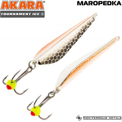 Блесна Akara Tournament Ice Maropedka 30 3 гр цвет 21/Sil Блесна Akara Tournament Ice Maropedka 30 3 гр цвет 21/Sil