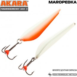 Блесна Akara Tournament Ice Maropedka 100 18 гр цвет 32P фосфорн