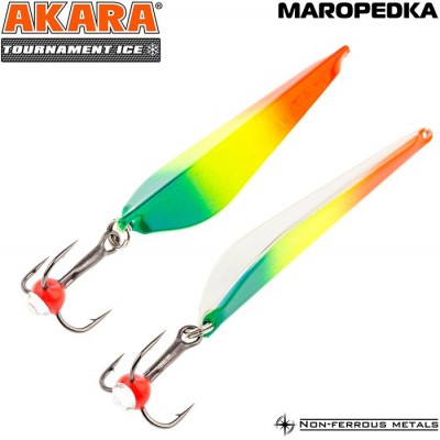 Блесна Akara Tournament Ice Maropedka 100 18 гр цвет 86/Sil
