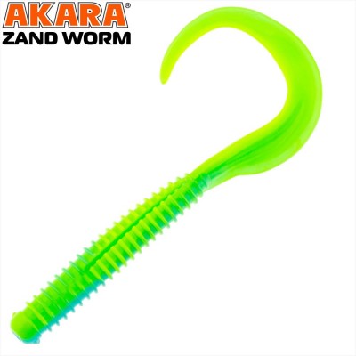 Силиконовая приманка Akara Zand Worm 3,5" цвет 466 (5шт.)