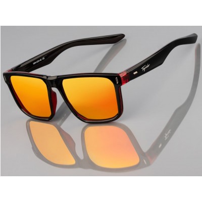 Очки поляризационные Tagrider IMN-020-45 Gold Red Mirror