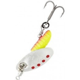 Блесна Savage Gear Grub Spinners #0 2,2гр цвет Silver Red Yellow Блесна Savage Gear Grub Spinners #0 2,2гр цвет Silver Red Yellow