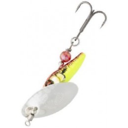 Блесна Savage Gear Sticklebait Spinner #4 9,1гр цвет Silver Red Yellow
