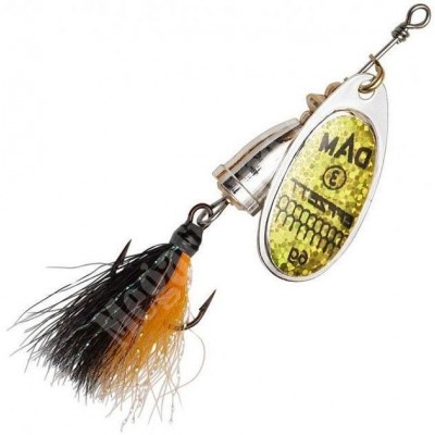Блесна DAM FZ Executor Dressed Spinner #2 4гр S цвет Reflex Gold