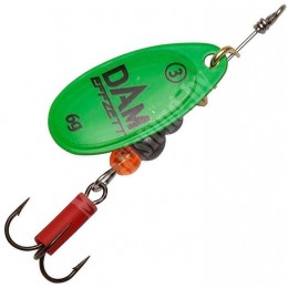 Блесна DAM FZ Fluo Spinner #1 3гр цвет Green Блесна DAM FZ Fluo Spinner #1 3гр цвет Green