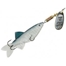 Блесна DAM FZ Spinner Minnow 13гр цвет Silver/Blue Блесна DAM FZ Spinner Minnow 13гр цвет Silver/Blue
