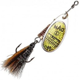 Блесна DAM FZ Standard Dressed Spinner #2 4гр S цвет Reflex Gold