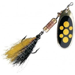 Блесна DAM FZ Standard Dressed Spinner #6 20гр S цвет Blacky