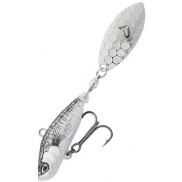 Тейл-спиннер Savage Gear 3D Sticklebait Tailspin 80S цвет Black Silver Тейл-спиннер Savage Gear 3D Sticklebait Tailspin 80S цвет Black Silver