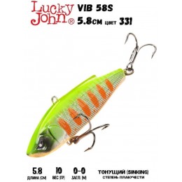 Воблер LUCKY JOHN VIB S 58 цвет 331