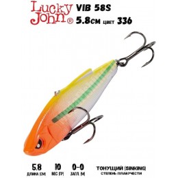 Воблер LUCKY JOHN VIB S 58 цвет 336